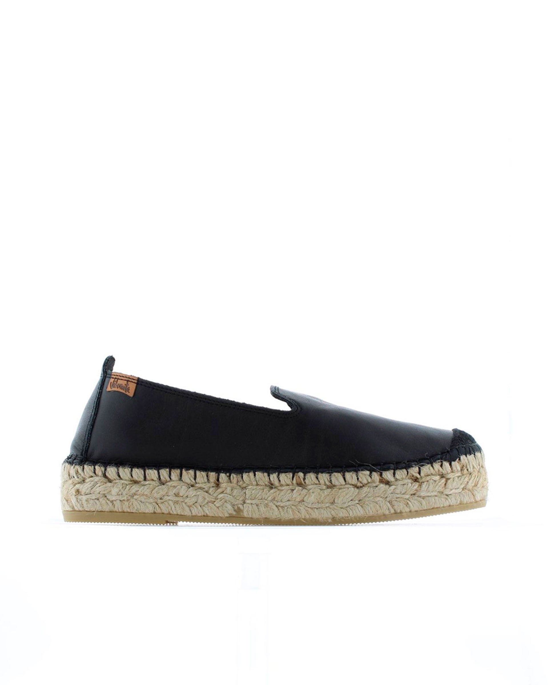 Slipper en napa negro Merce Doble