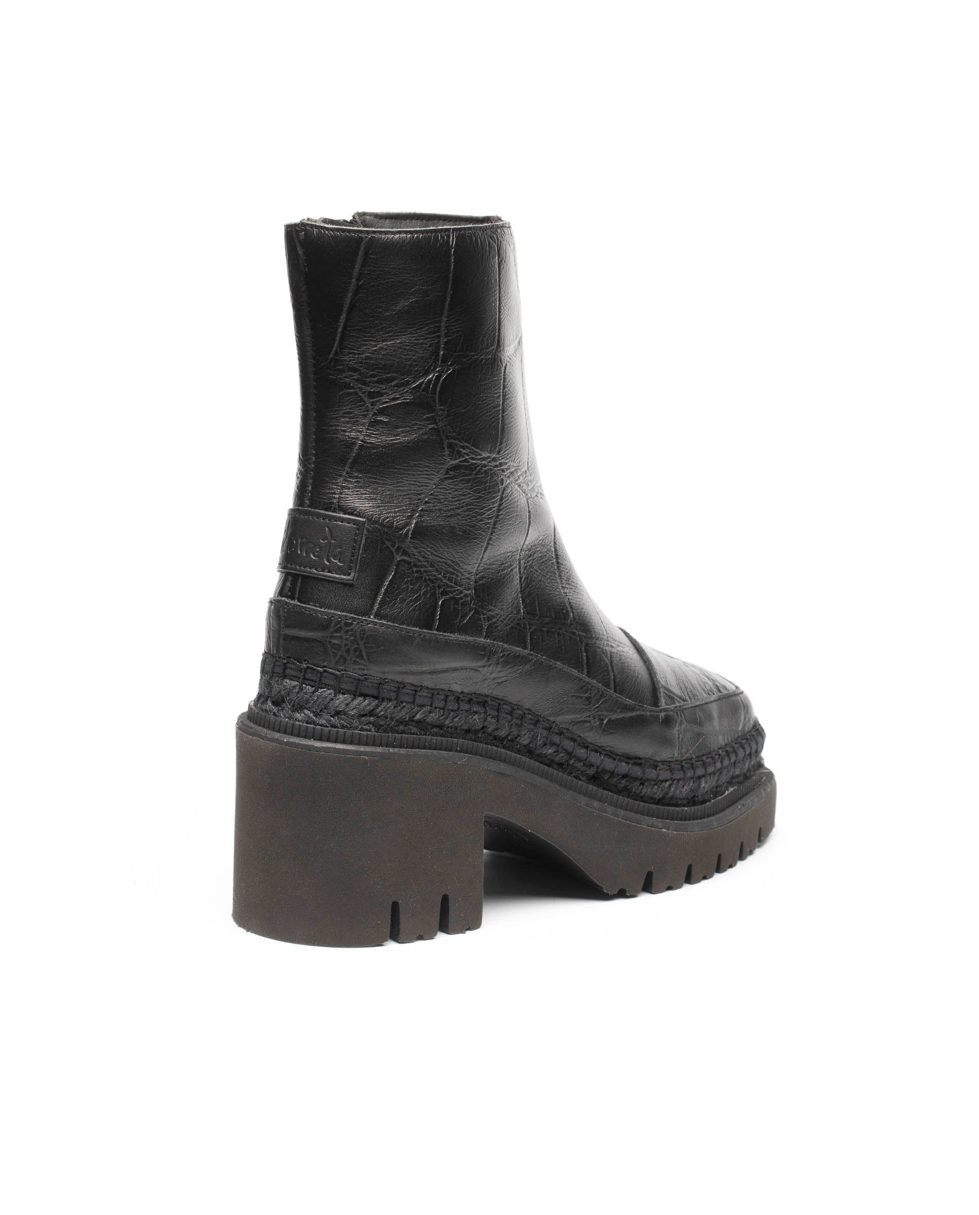 Botin en Cocco Koda negro Panteta