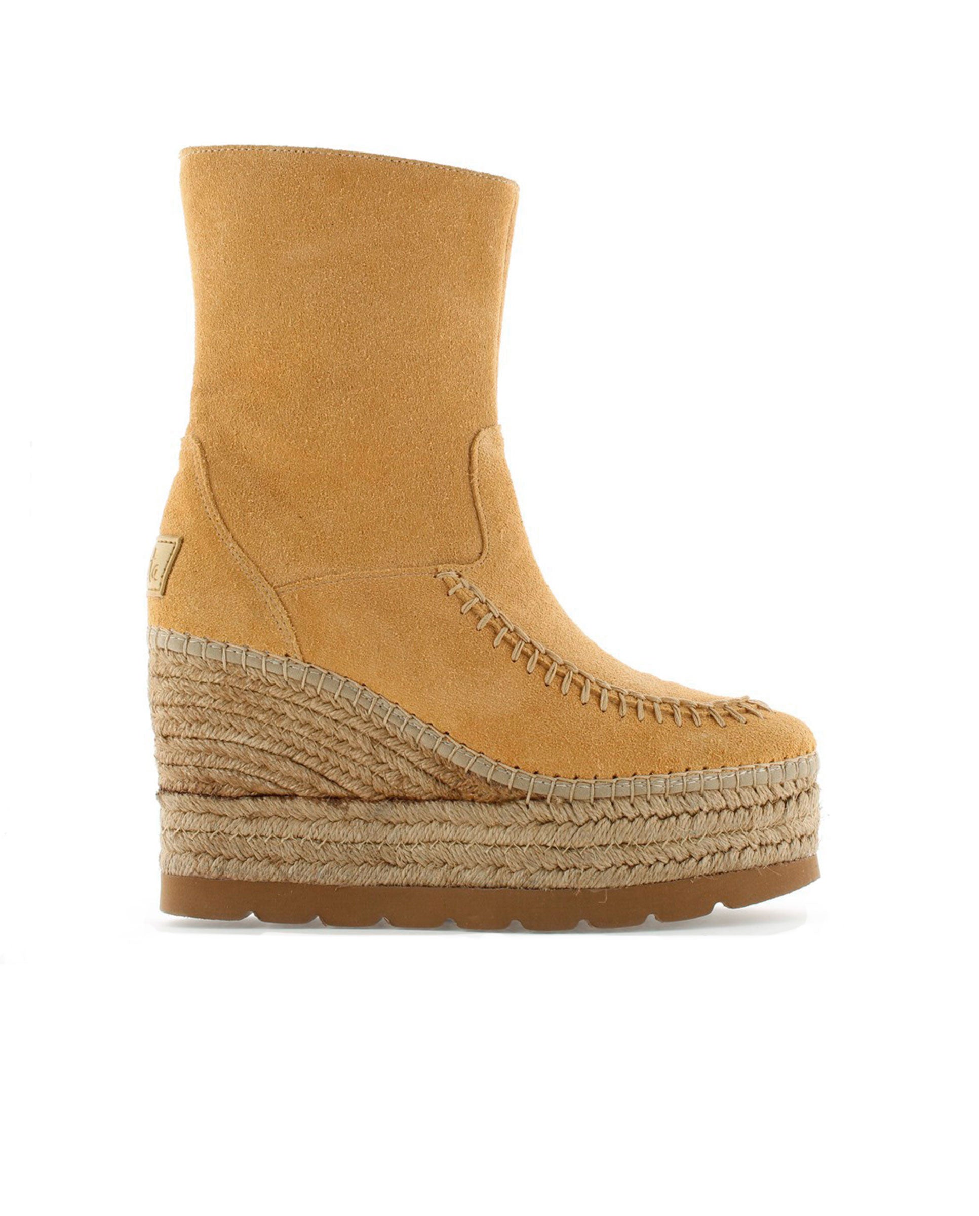 Botin en serraje camel Tilo 5