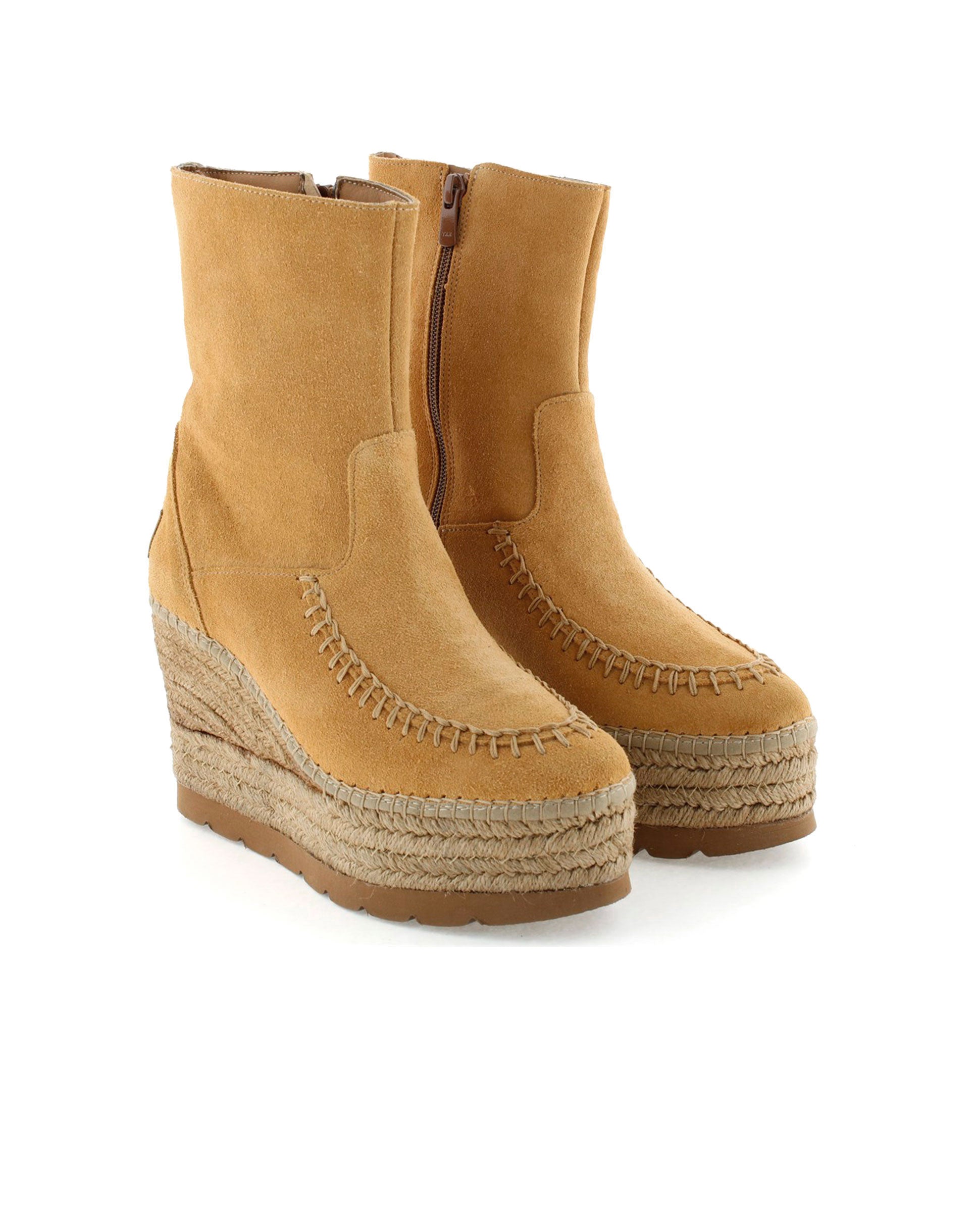 Botin en serraje camel Tilo 5