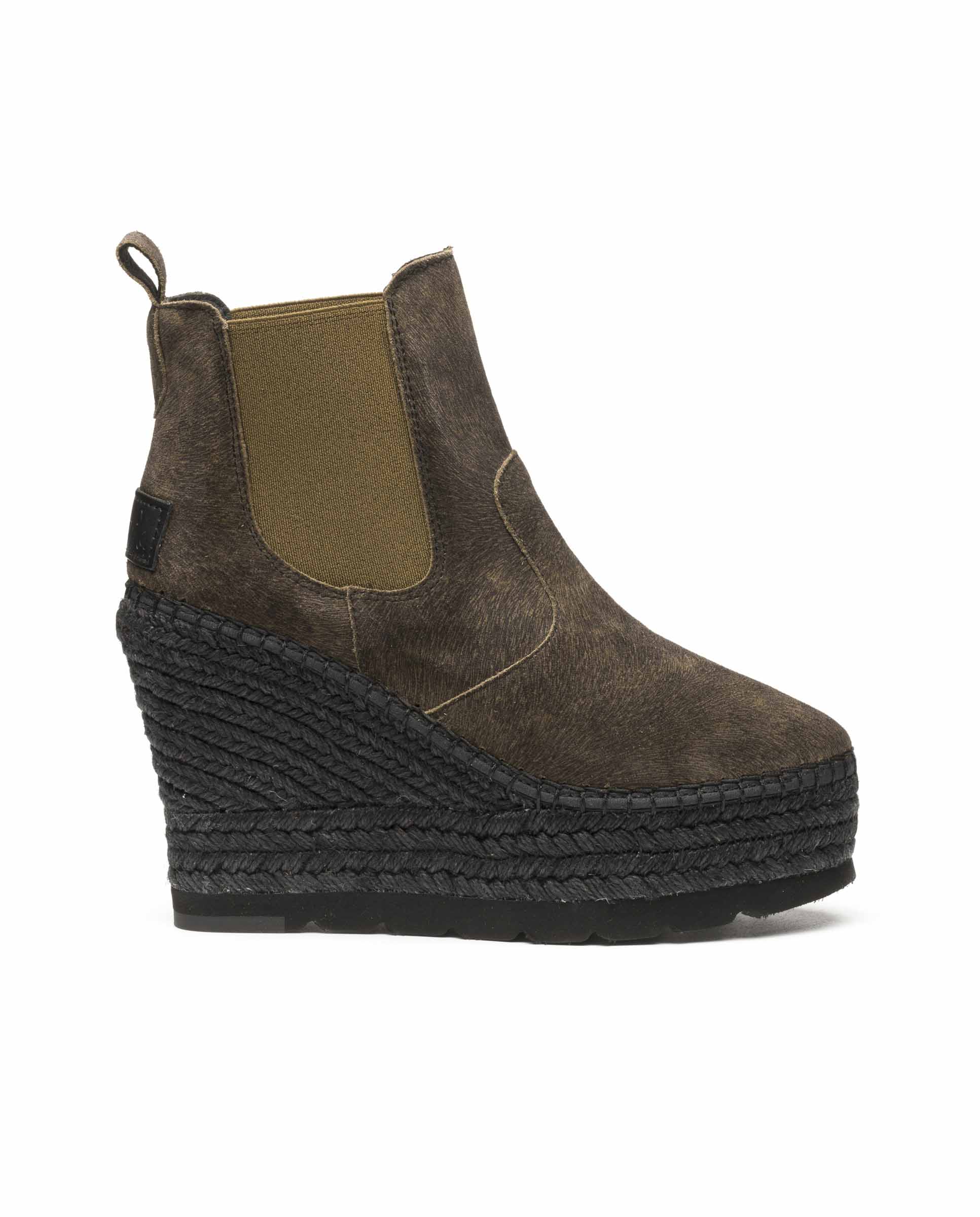 Chelsea boot in khaki horse Tilo 7