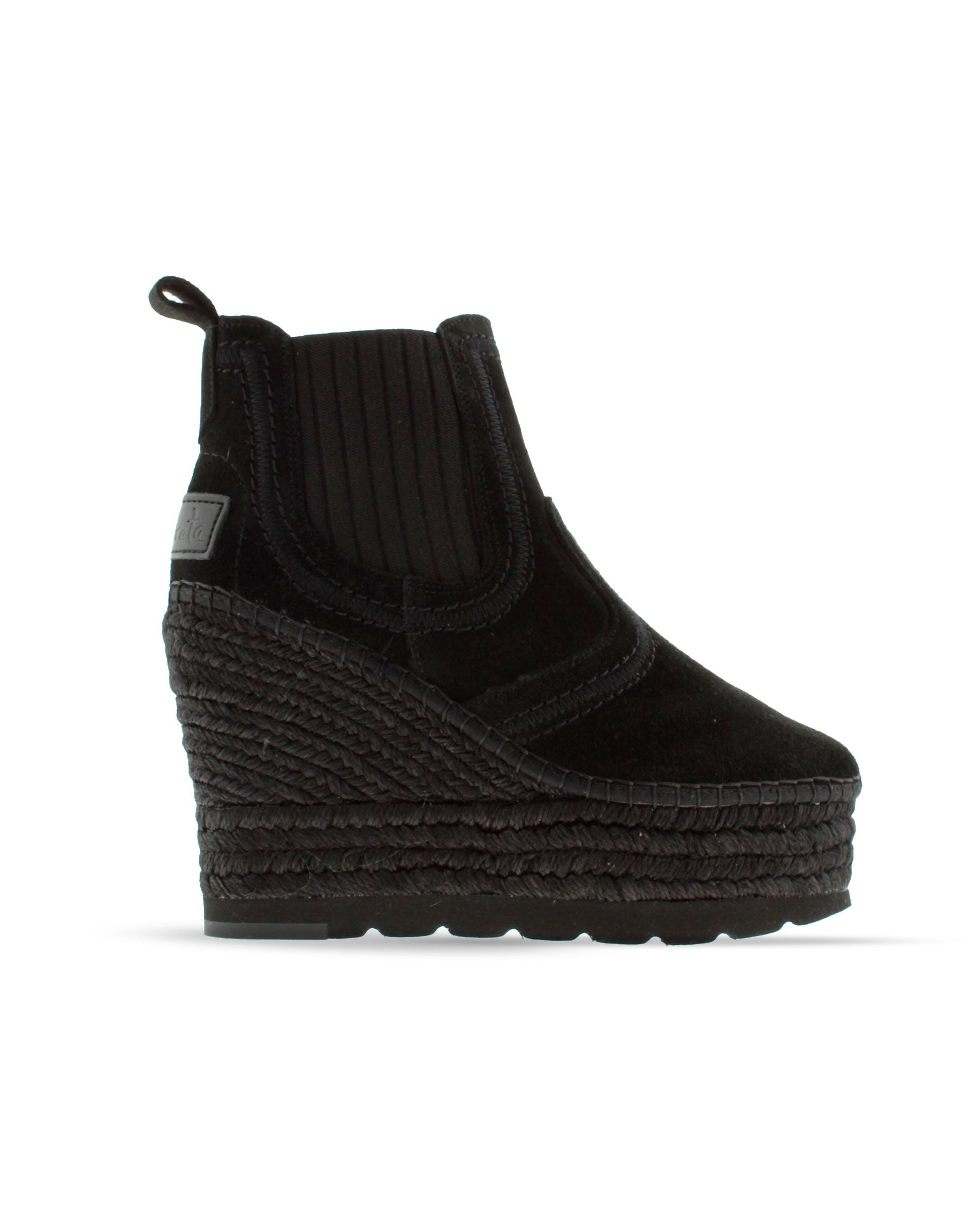 Chelsea boot in black suede Tilo 7