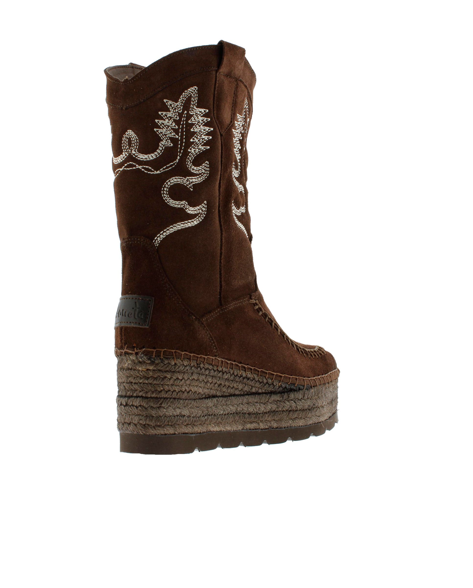 Cowboy boot in Tilo 5 head suede